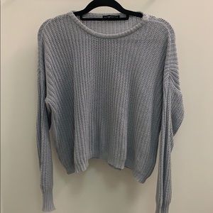Brandy Melville Light Blue Knit Sweater